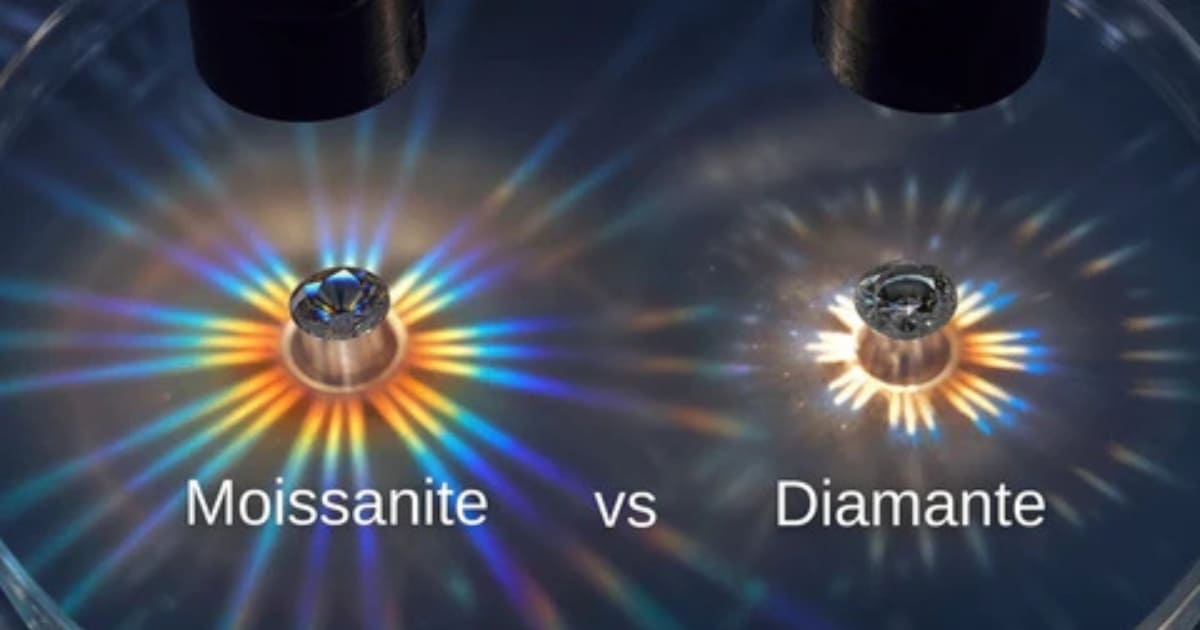 Moissanite VS Diamante