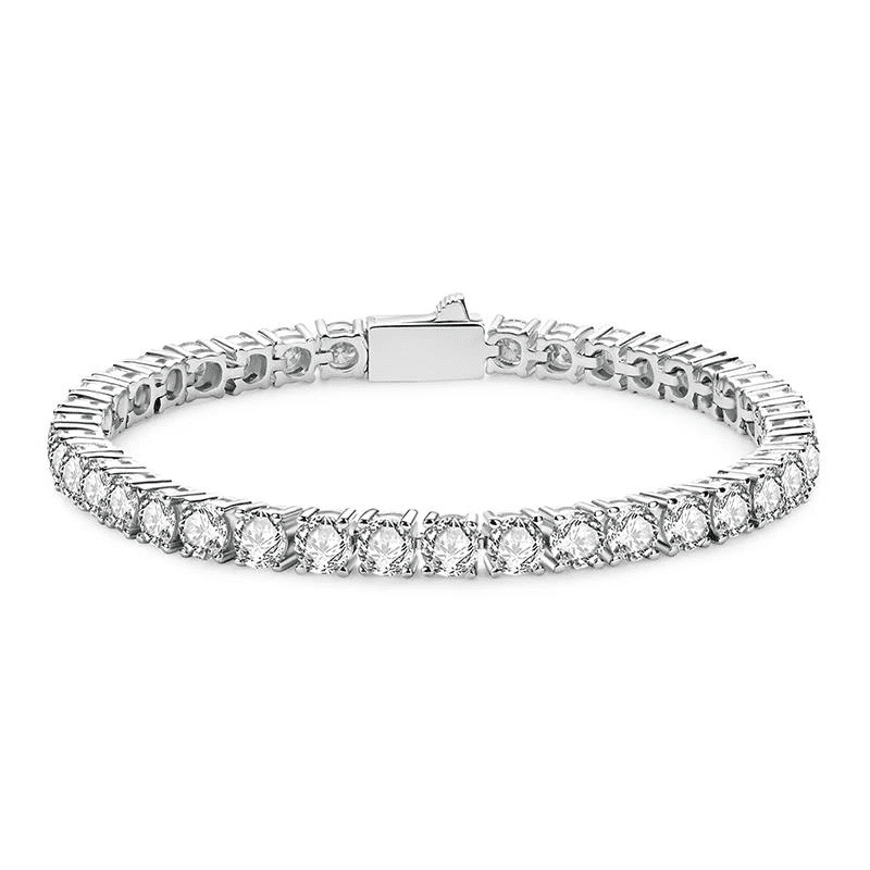 Pulseira Riviera Moissanite 4mm