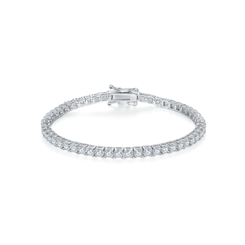 Pulseira Riviera Moissanite 2mm