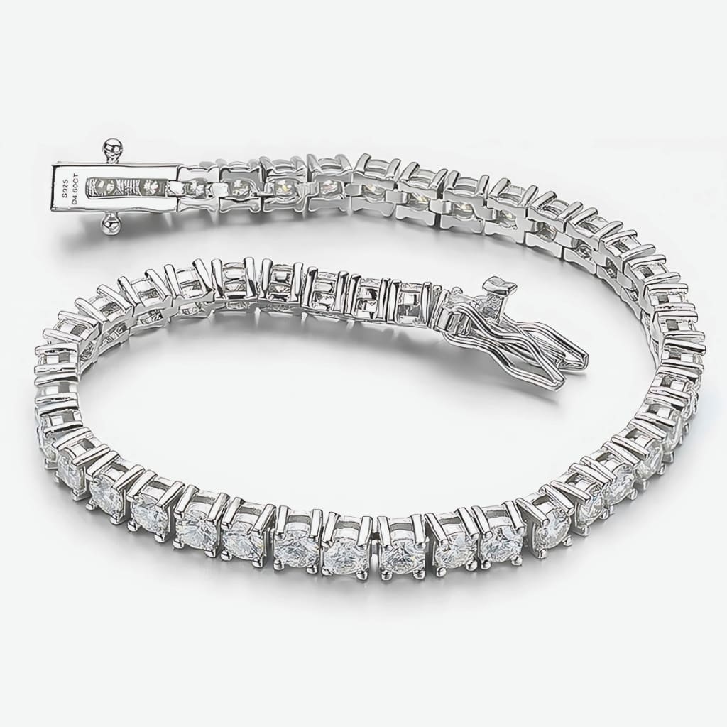 Pulseira Riviera Moissanite 3mm